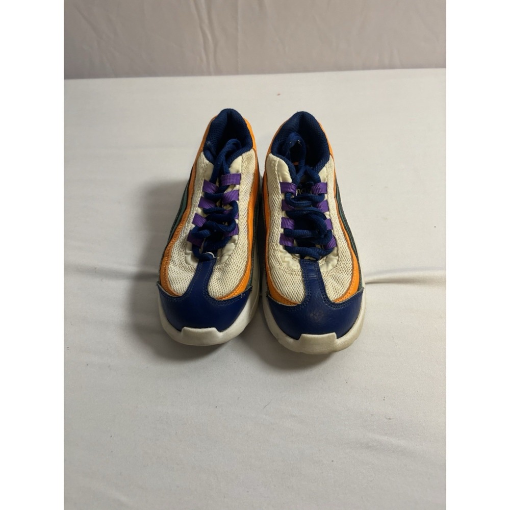 Nike Air Max 95 Shoes Toddler Sz 10 SBlue Green Yellow Running Gym Sneakers
